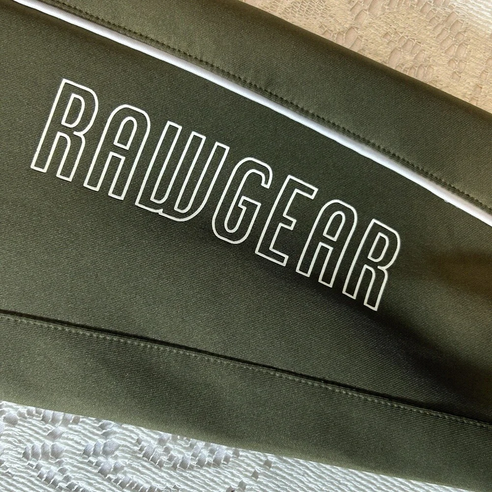 Raw Gear Sweatpants Mens S Green Bradley Martyn Performance Stretch Gym Jogger